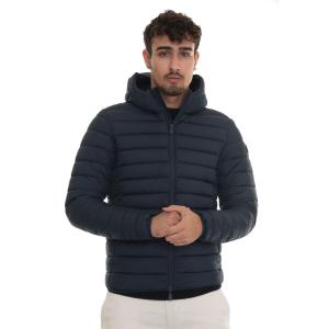 Save the Duck Giubbino con cappuccio LUCAS Blu Poliestere Uomo