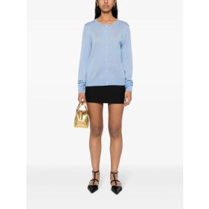 Cardigan In Lana P.a.r.o.s.h. Blu Taglia S P.a.r.o.s.h. Taglia S