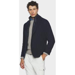 Giacca in Jersey con pettorina.