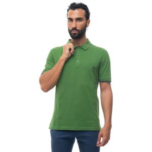 Fay Polo manica corta Rosso Cotone Uomo