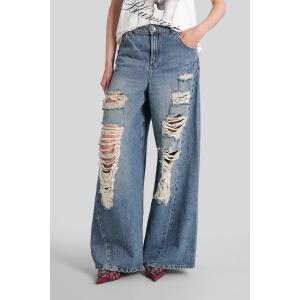 Jeans in Cotone Blu