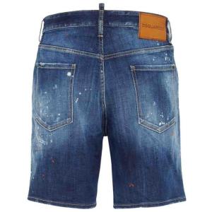 Pantaloncini Blu Navy Dsquared2 Blu scuro Taglia 46 Dsquared2 Taglia 46