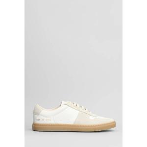 Sneakers Bball slim in pelle e camoscio Bianco