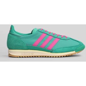 Sneakers Sl 72 Og in Camoscio e Tessuto Verde