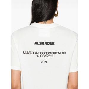 T-shirt Con Logo Jil Sander Bianco Taglia XS Jil Sander  Taglia XS