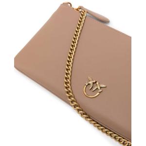 Pochette Con Logo Pinko Nude e Neutro Taglia onesize Pinko  Taglia onesize
