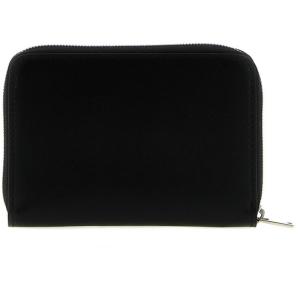 Portafoglio In Pelle Con Cerniera Jil Sander Nero Taglia onesize Jil Sander Taglia onesize