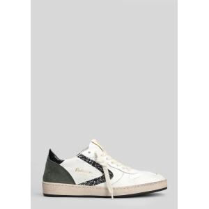 Sneakers Davis in Pelle Bianca