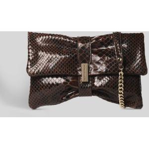 Borsa a spalla Bryony Py in ecopelle Cuoio naturale