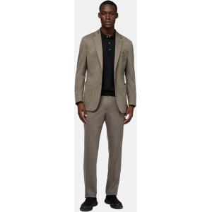 Boggi, Giacca Tortora In Nylon E Lana B Tech, Uomo, Taupe, Taglia: 46