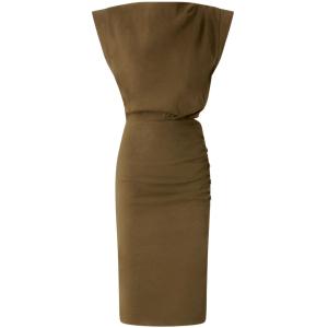 Abito con maniche ad aletta