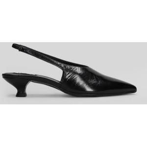 Decollete Eros in Pelle Nera