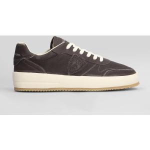 Sneakers Nice Low in Pelle Marrone