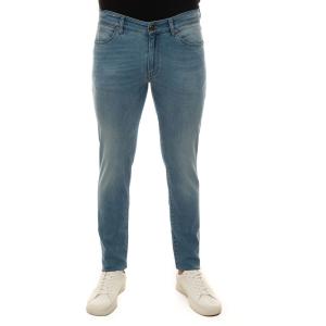 PT05 Jeans 5 tasche Denim chiaro Cotone Uomo