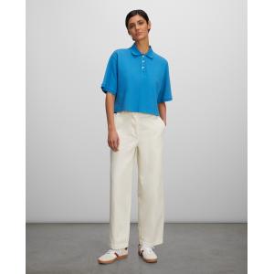 Aspesi Polo In Cotone Donna, Azzurro