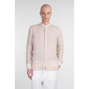 Camicia  in lino Taupe