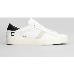 Sneakers Hill Low Calf in Pelle Bianca