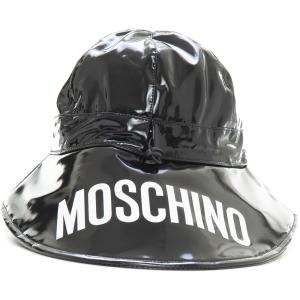 Moschino Cappello Bucket Nero Poliammide Donna