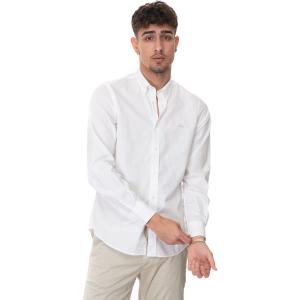 Harmont & Blaine Camicia casual Bianco Cotone Uomo