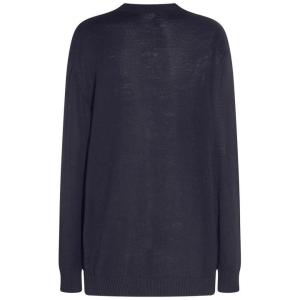 Cardigan In Lana Blu Scuro Jil Sander Blu Taglia 34 Jil Sander Taglia 34