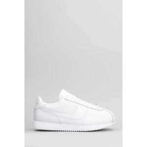 Sneakers Cortez 23 Premium in Pelle Bianca