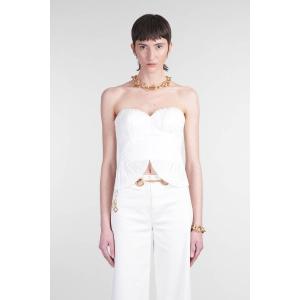 Topwear Jace in Cotone Bianco