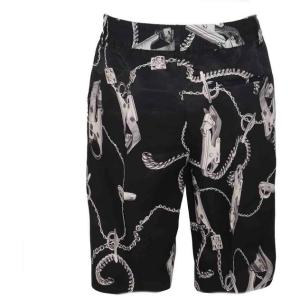 Pantaloncini Neri E Argento Burberry Nero Taglia 8 Burberry  Taglia 8