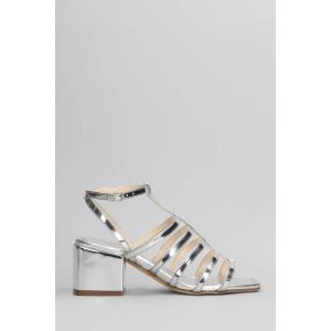 Sandali  in Pelle Argento