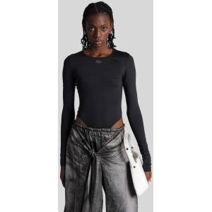 Body Angelina-utlt in Poliammide Nera