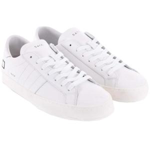 Sneakers Date Da Uomo In Pelle D.a.t.e. Bianco Taglia 45 D.a.t.e.  Taglia 45