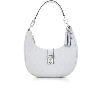 Guess Borsa mezza luna regilla  Bianco Poliuretano Donna