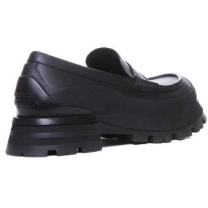 Mocassini Con Logo Seal Alexander Mcqueen Nero Taglia 42 Alexander Mcqueen  Taglia 42