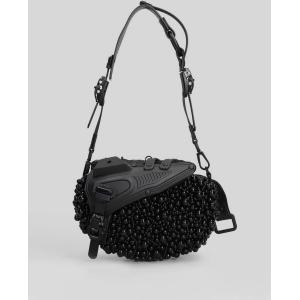 Borsa a spalla Object I02 in Poliestere Nera