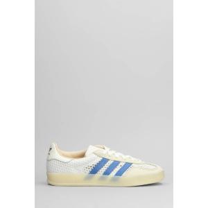 Sneakers Gazelle Indoor in tessuto Bianco