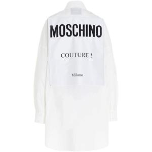Camicia Couture Oversize Bianca Moschino Bianco Taglia 42 Moschino  Taglia 42