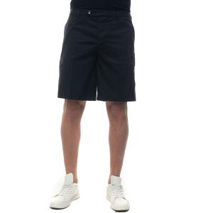 Emporio Armani Bermuda Nero Cotone Uomo