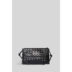 Borsa a spalla Camila in ecopelle Nera