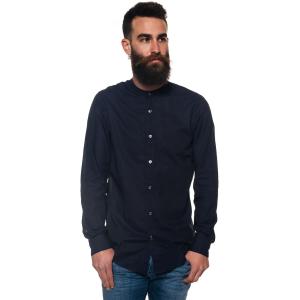 BOSS Camicia guru Lamberto Blu Cotone Uomo