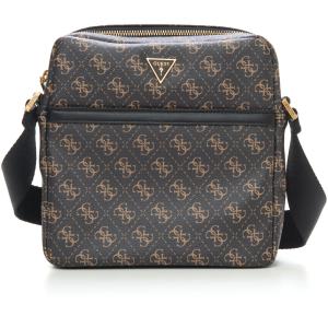 Guess Borsello Marrone/ocra Poliuretano Uomo