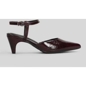 Decollete  in Pelle Bordeaux