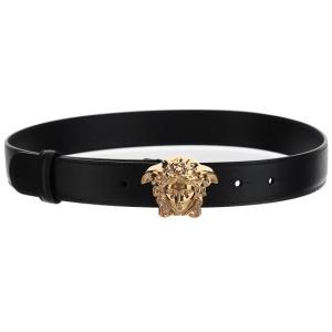 Cintura Medusa Versace Nero Taglia 70 Versace  Taglia 70