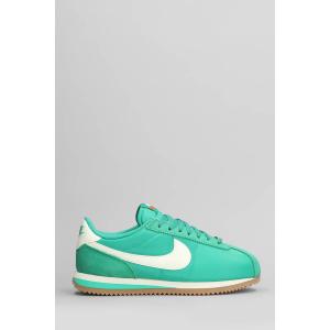Sneakers Cortez  in Camoscio e Tessuto Verde