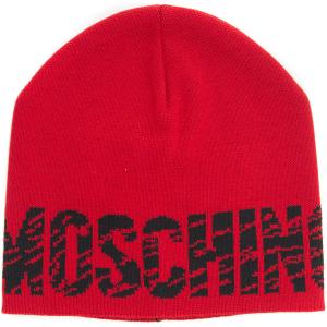 Moschino Cappello Rosso Lana Uomo