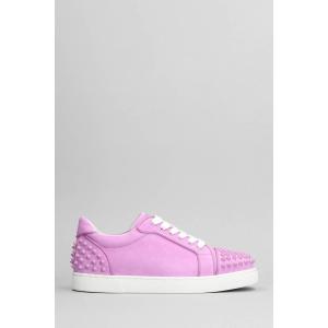 Sneakers Vieira 2 orlato in Camoscio Rosa