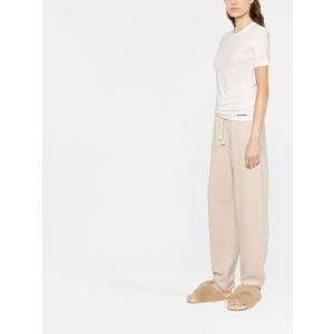 T-shirt Girocollo Bianca A Maniche Corte Jil Sander Bianco Taglia XS Jil Sander Taglia XS
