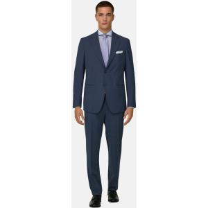 Boggi, Giacca In Lana Stretch B Aria, Uomo, Blu, Taglia: 58