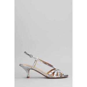 Sandali  in Pelle Argento