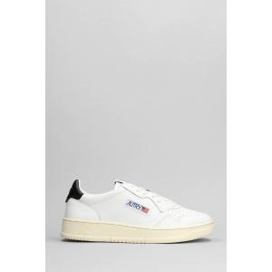 Sneakers Medalist Low in Pelle Bianca