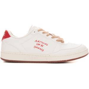 ACBC Sneakers con lacci Bianco-rosso  Uomo