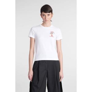 T-Shirt  in Cotone Bianco